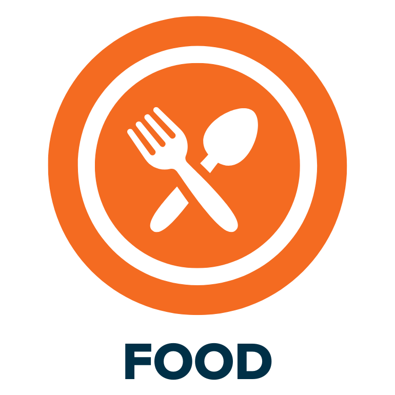 Icon for food and meals globally