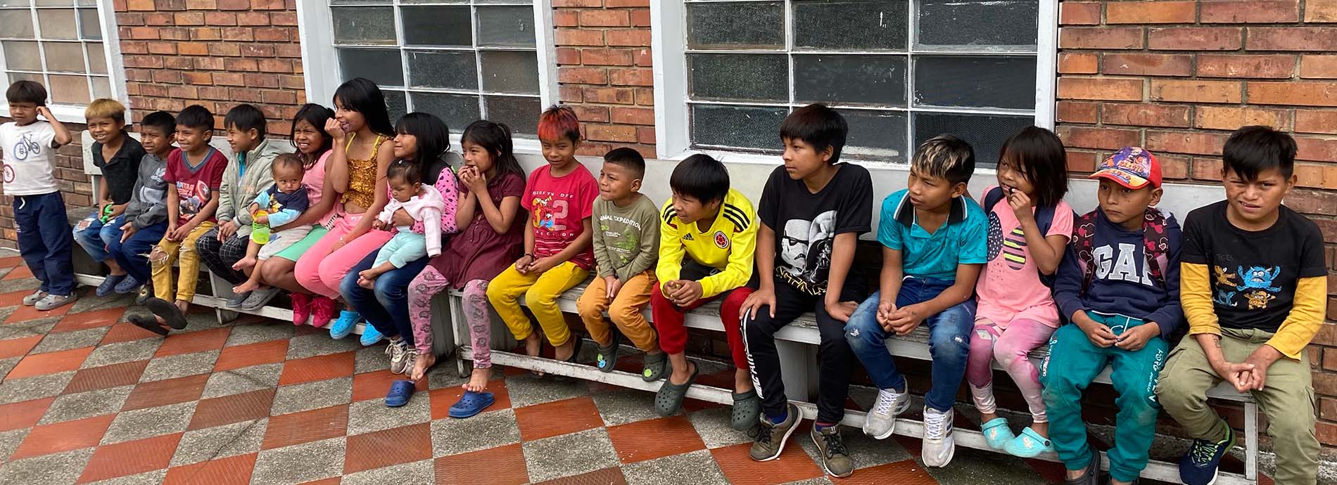 Displaced Families in Colombia Welcomed Into the Community