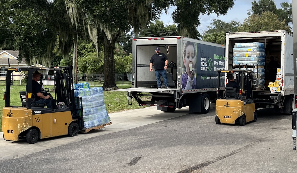 One More Child Provides 5 Million Meals for Hurricane Relief